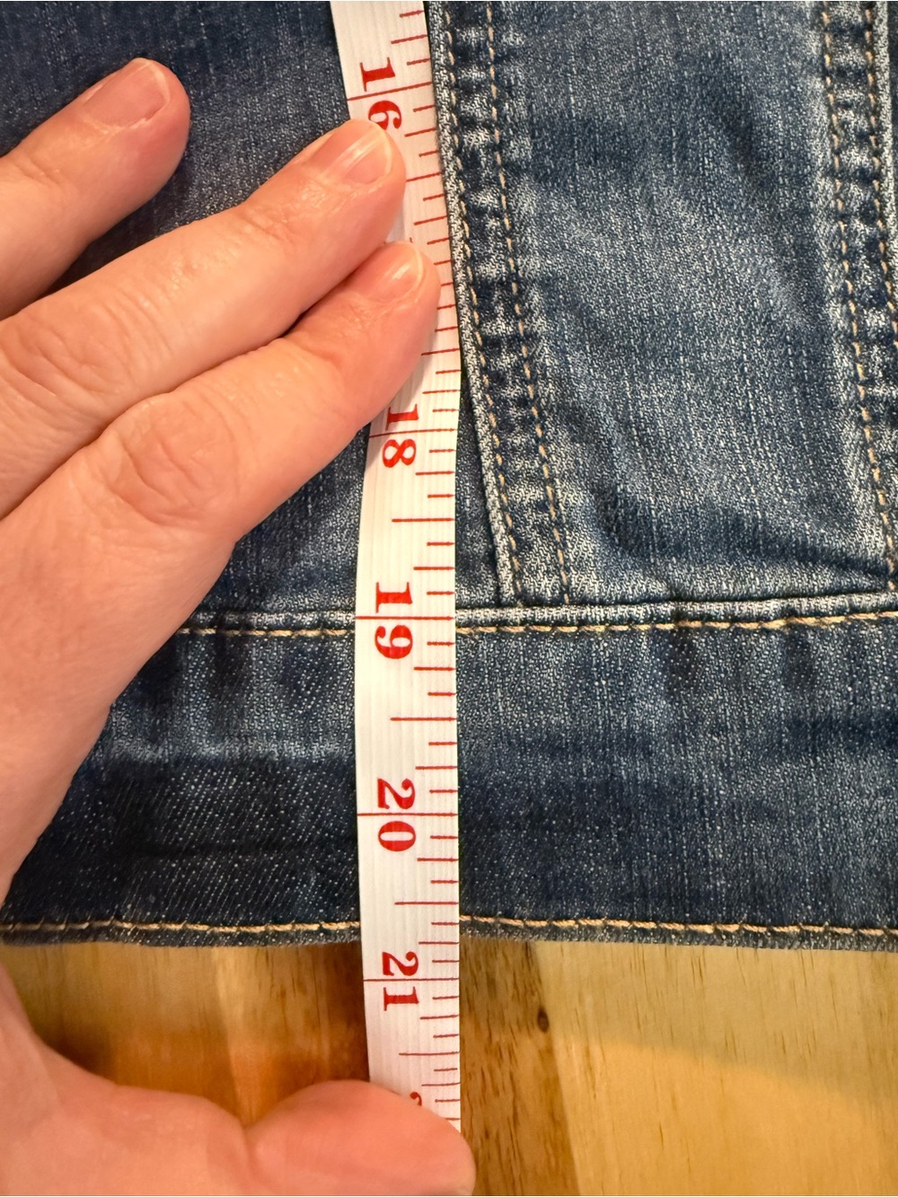 Kut from the Kloth Blue Denim Jacket - Button Front Helena - Picture 11 of 12